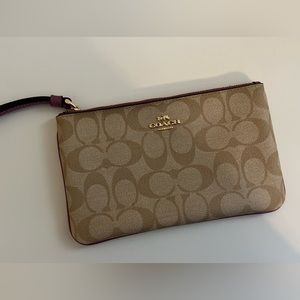 Coach wristlet